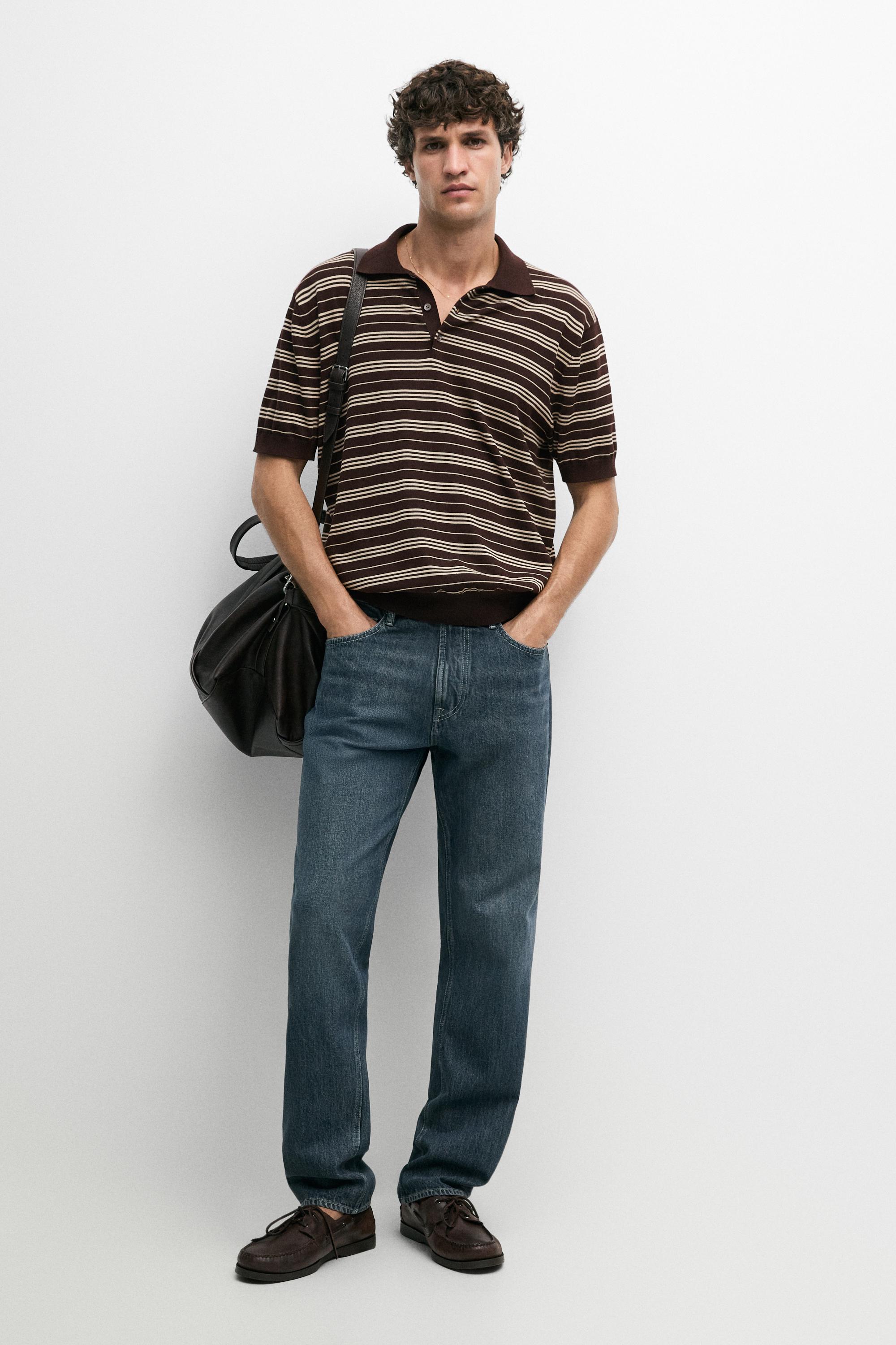 Tapered fit jeans — Faded blue