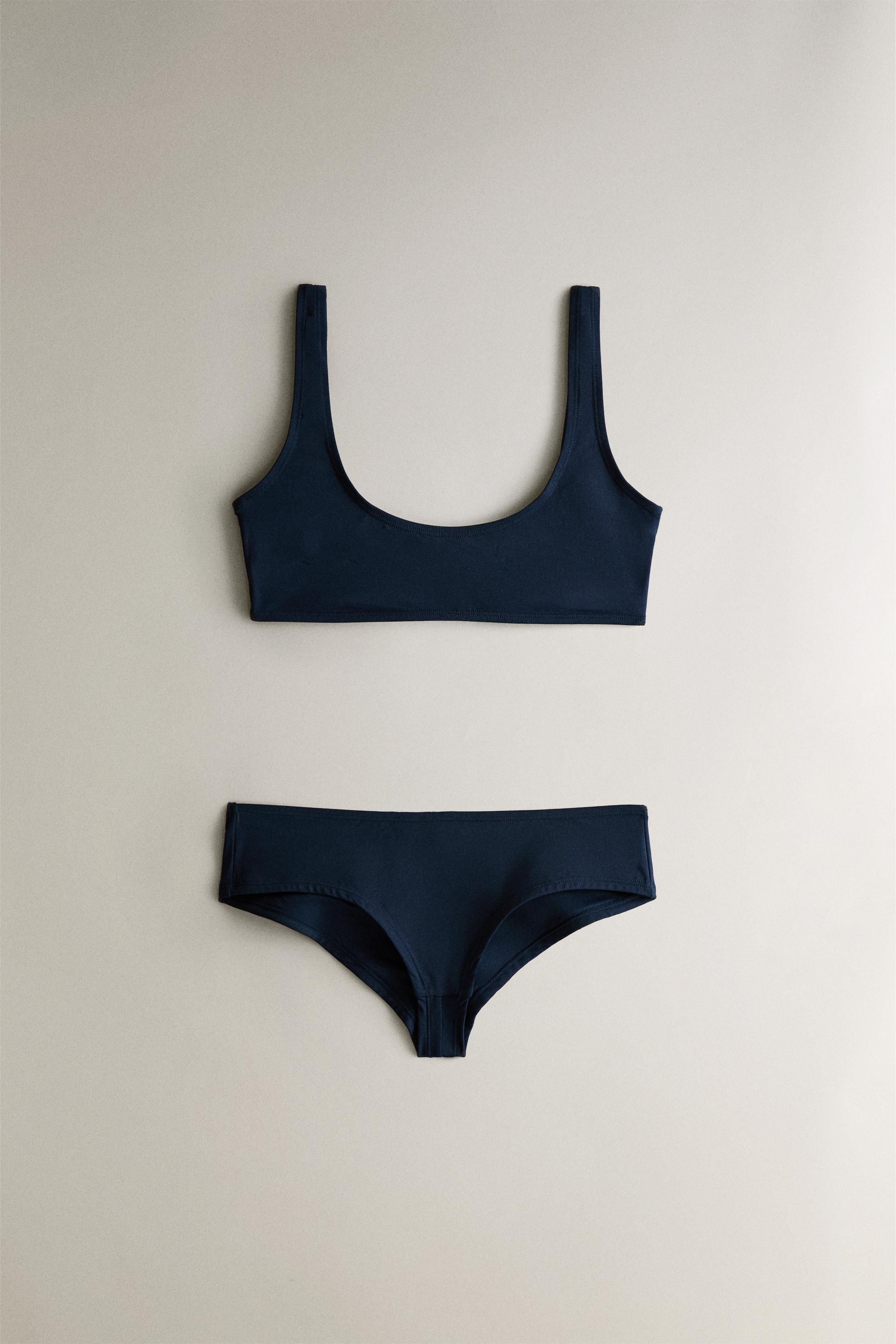 TOP BIKINI PLAGE DÉCOLLETÉ ROND