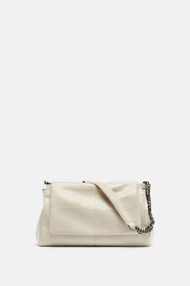 BOLSA TIRACOLO COM ABA ROCK - Cru da Zara
