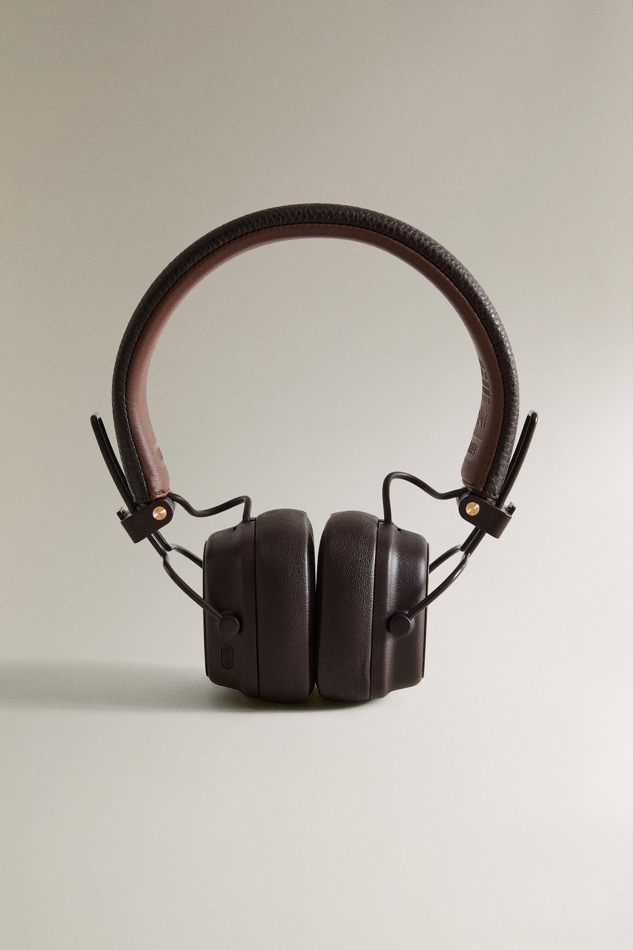 MARSHALL MAJOR V WIRELESS HEADPHONES - Brown | ZARA Ireland