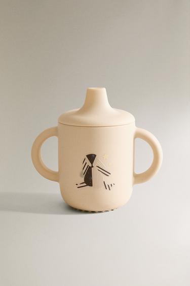 KIDS' RABBIT SILICONE LEARNING CUP - Multicoloured by Zara