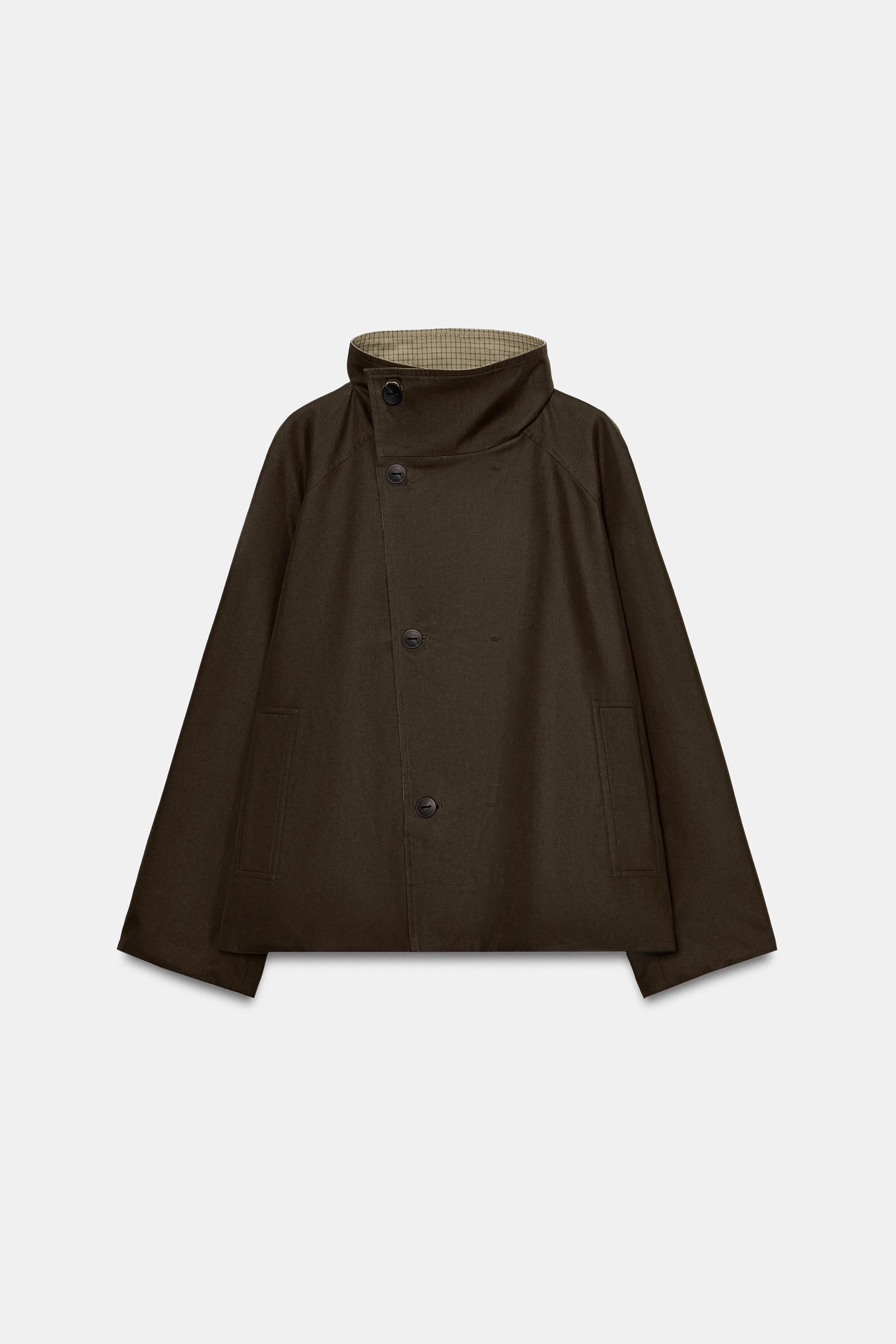 JAQUETA REVERSÍVEL XADREZ ZW COLLECTION - Bege-claro | ZARA Brasil