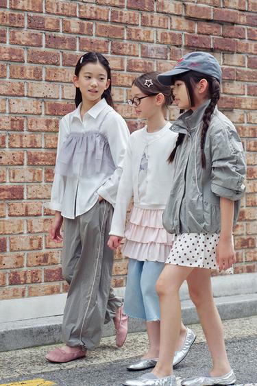 CONTRAST PIPING NYLON JACKET - Dark grey by Zara