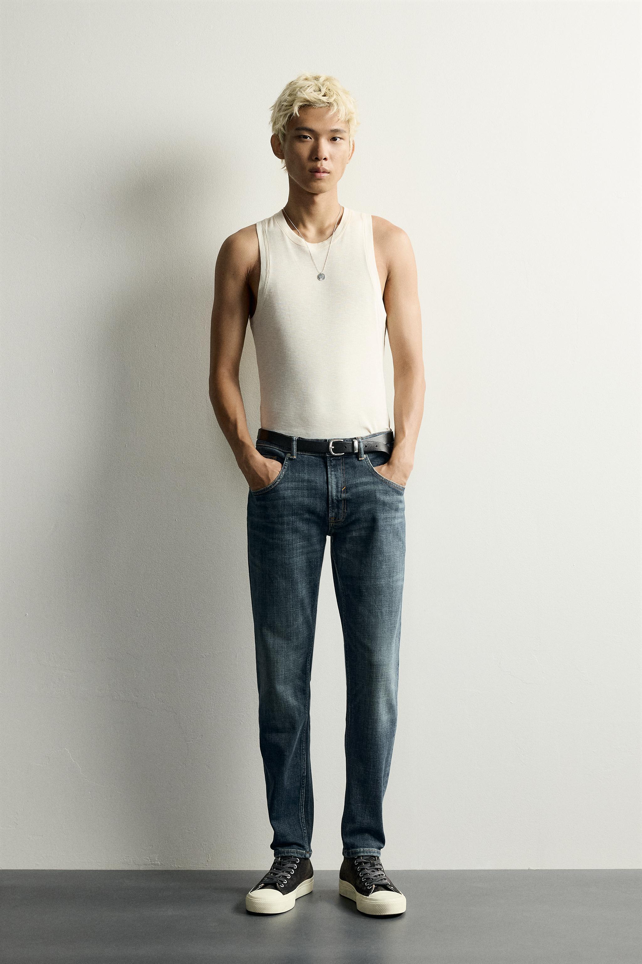 DISTRESSED SKINNY FIT JEANS - thumbnail 7