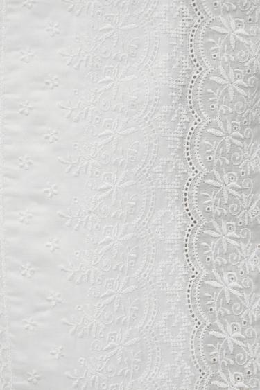 EMBROIDERED PILLOWCASE - White by Zara - Image 4