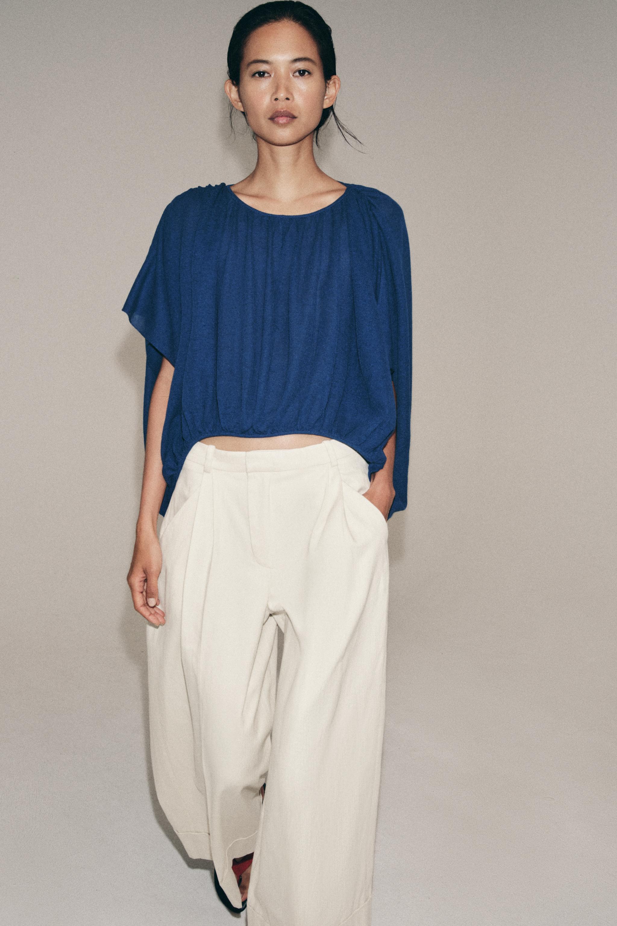 BALON KOLLU TRİKO KAZAK