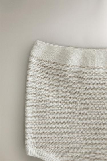 BLOOMER ENFANT COTON ET SOIE - Beige clair de Zara - Image 1