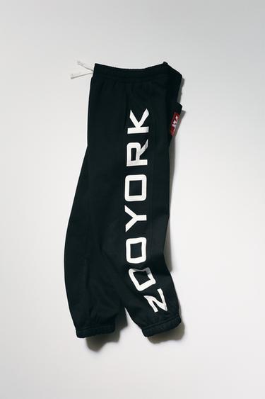 PANTALON JOGGER ZOO YORK® X ZARA - Schwarz von Zara