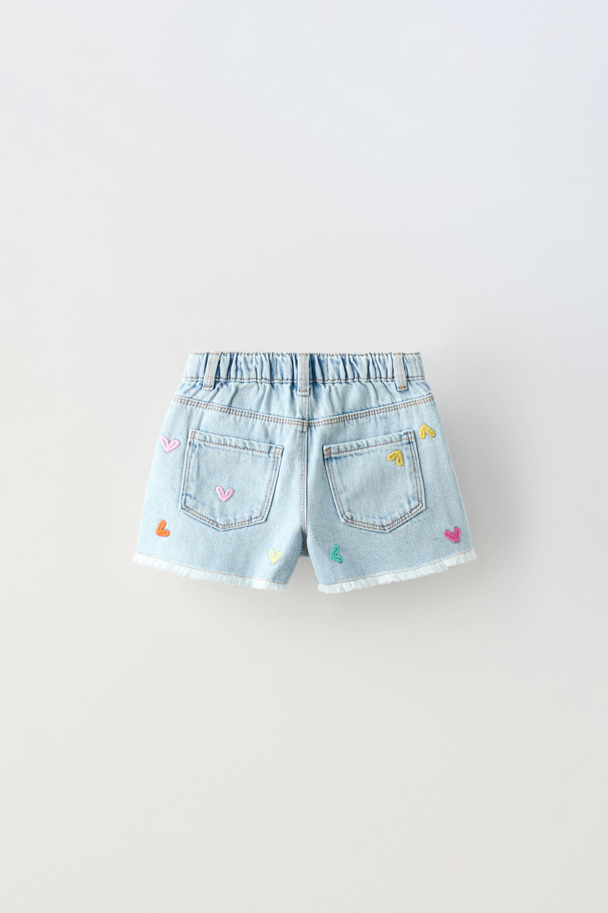 Jean Shorts zara girls size good 10