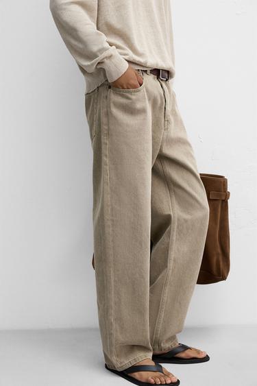 SLIM FIT STRAIGHT-LEG JEANS - Earth by Zara - Image 5