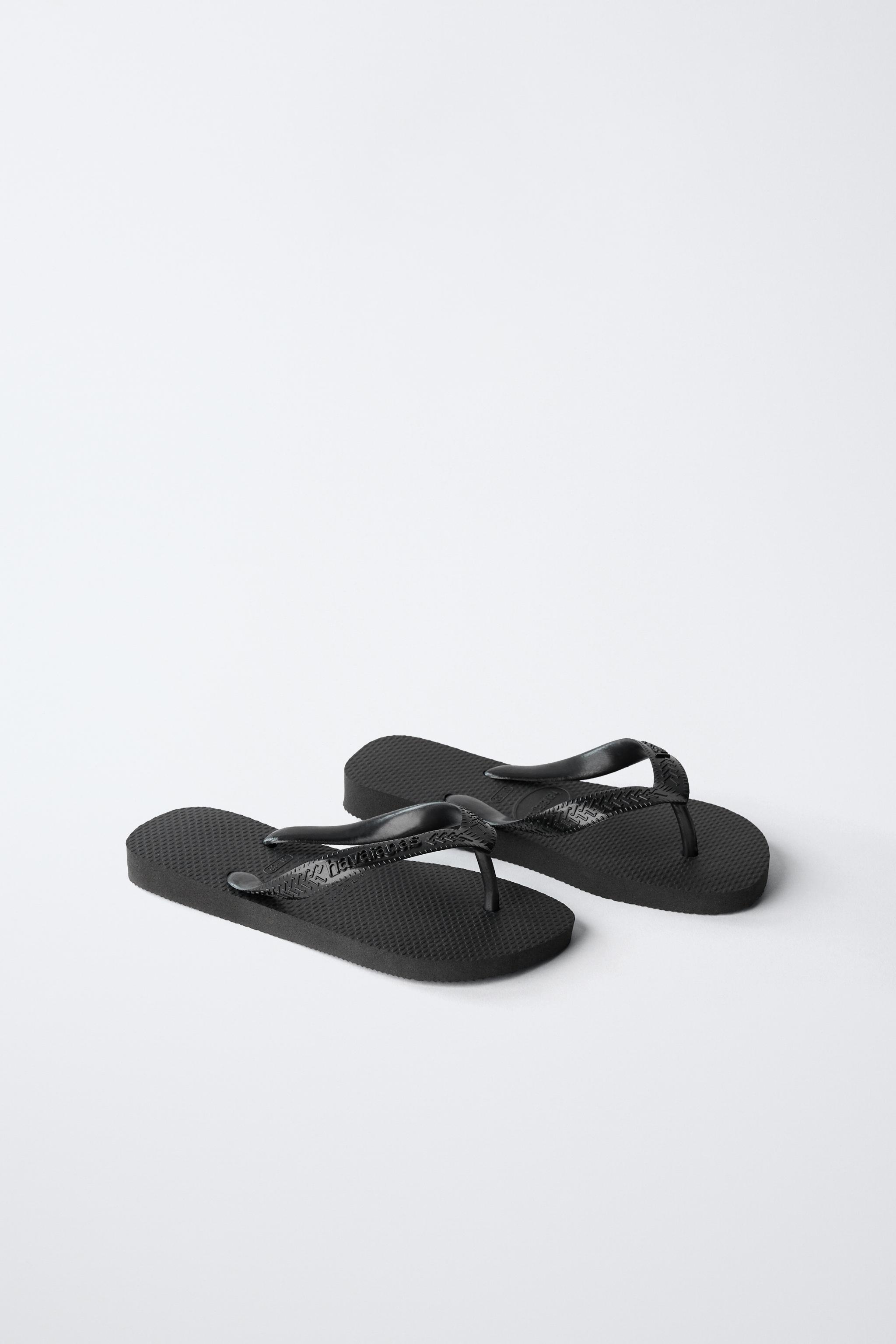 【ZARA】HAVAIANAS x ZARA サンダル ブラック | 5950/510/800 HAVAIANAS ® x ZARA サンダル - ブルー | ZARA Japan / 日本