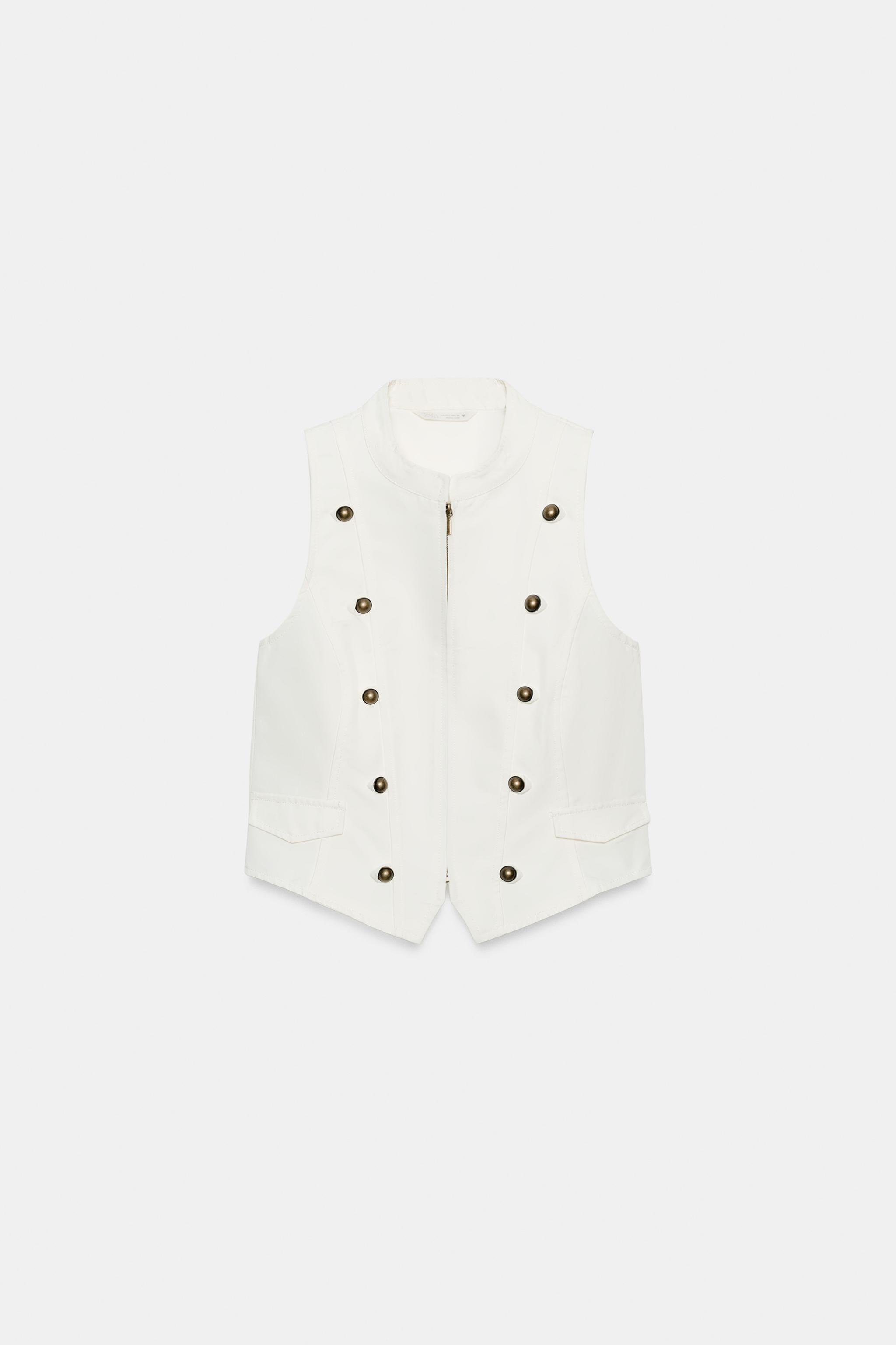 ZIP BUTTON TOP