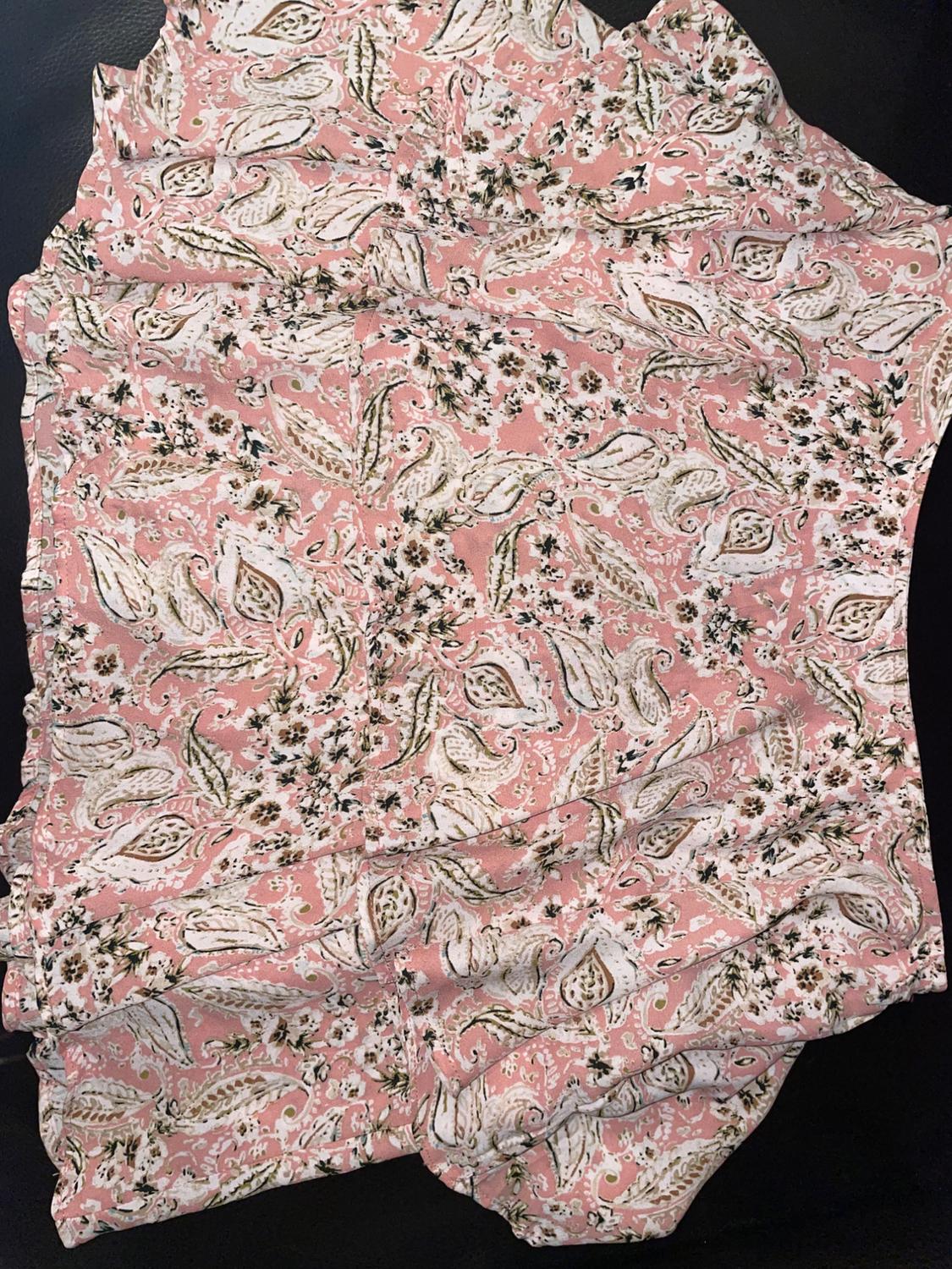 PAISLEY PRINT MINI SKIRT - Image 2
