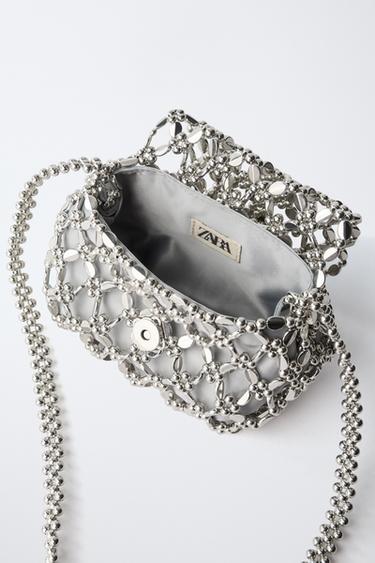 SAC FANTAISIE - Argent de Zara - Image 3