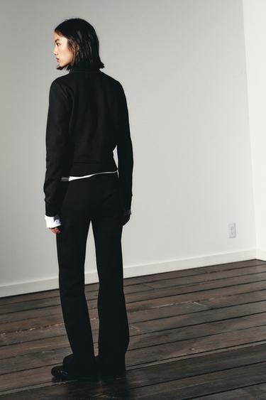 FLARE FLEECE TROUSERS - Black by Zara - Image 5