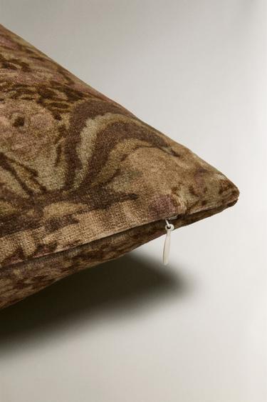 HOUSSE DE COUSSIN VELOURS - Beige de Zara - Image 3