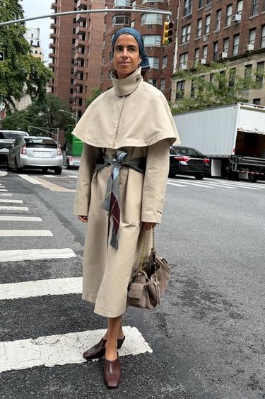 LEATHER WEDGE MULES — Brown 2