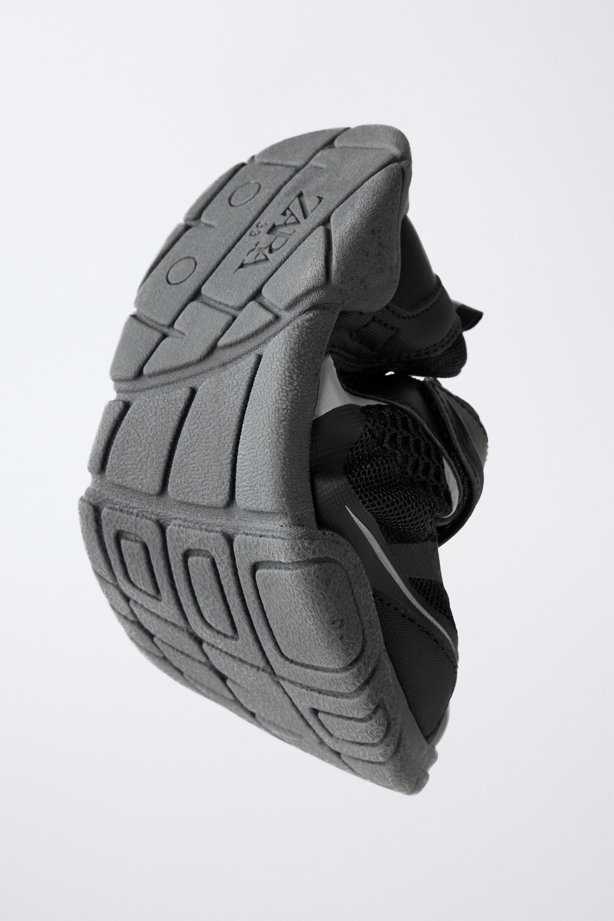 Zara Gym Shoes Zara Snakeskin Sneakers On Sale - Main Image