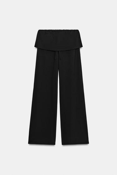 PANTALÓN HEAVY COTTON FAJIN - Negro de Zara