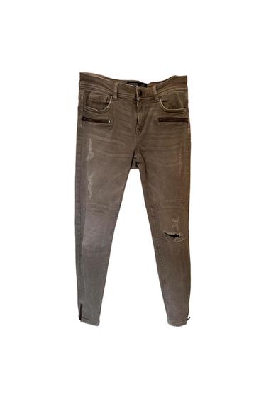 JEANS TIRO ALTO ROTOS