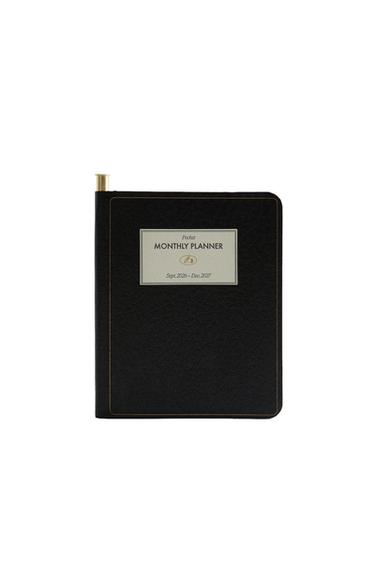 WEEKLY POCKET PLANNER - Black by Zara