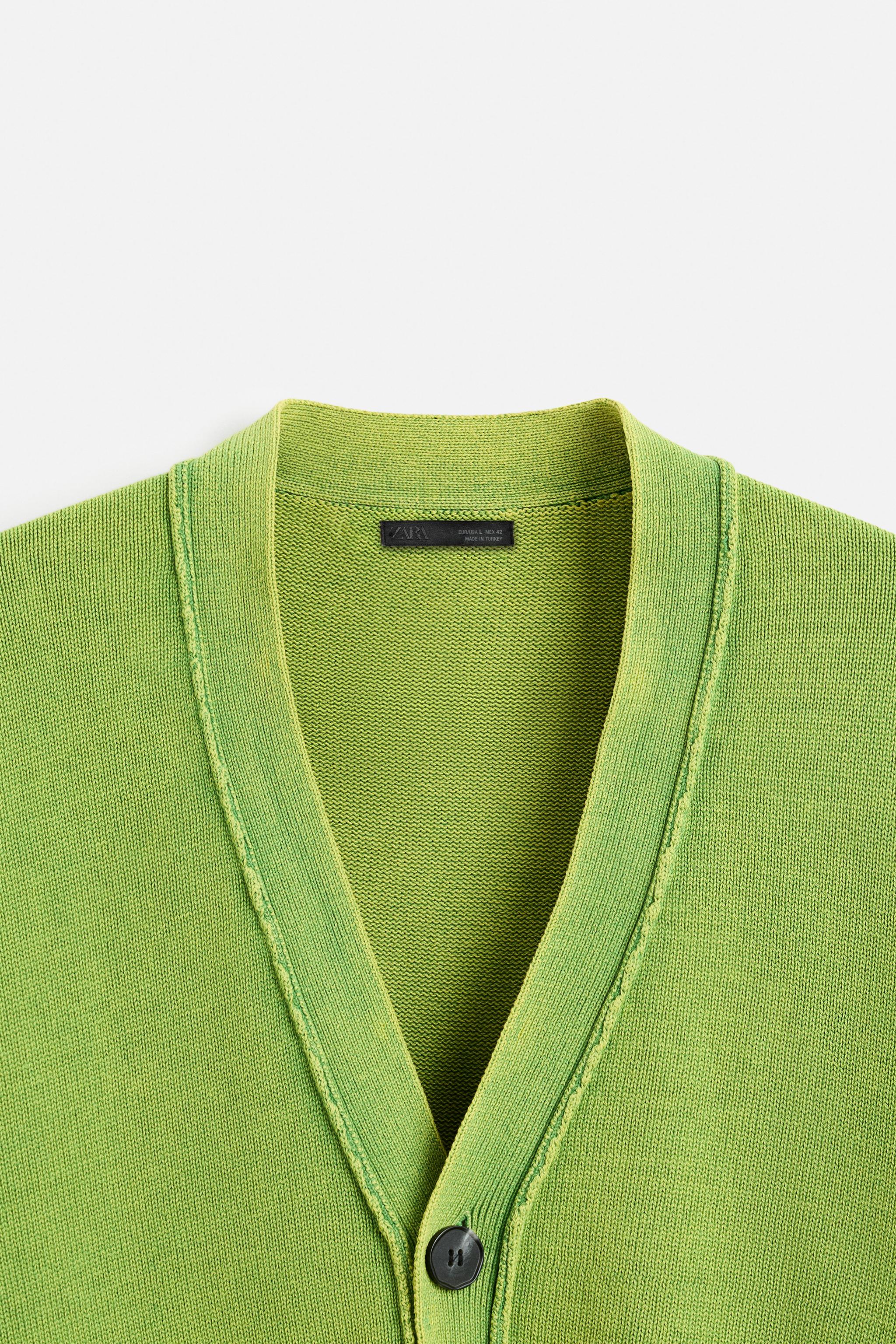 トップス RAINMAKER24ss DOUGI CARDIGAN GREEN Grinch Cardigan Sweaters Women's Cardigan Sweaters Solid