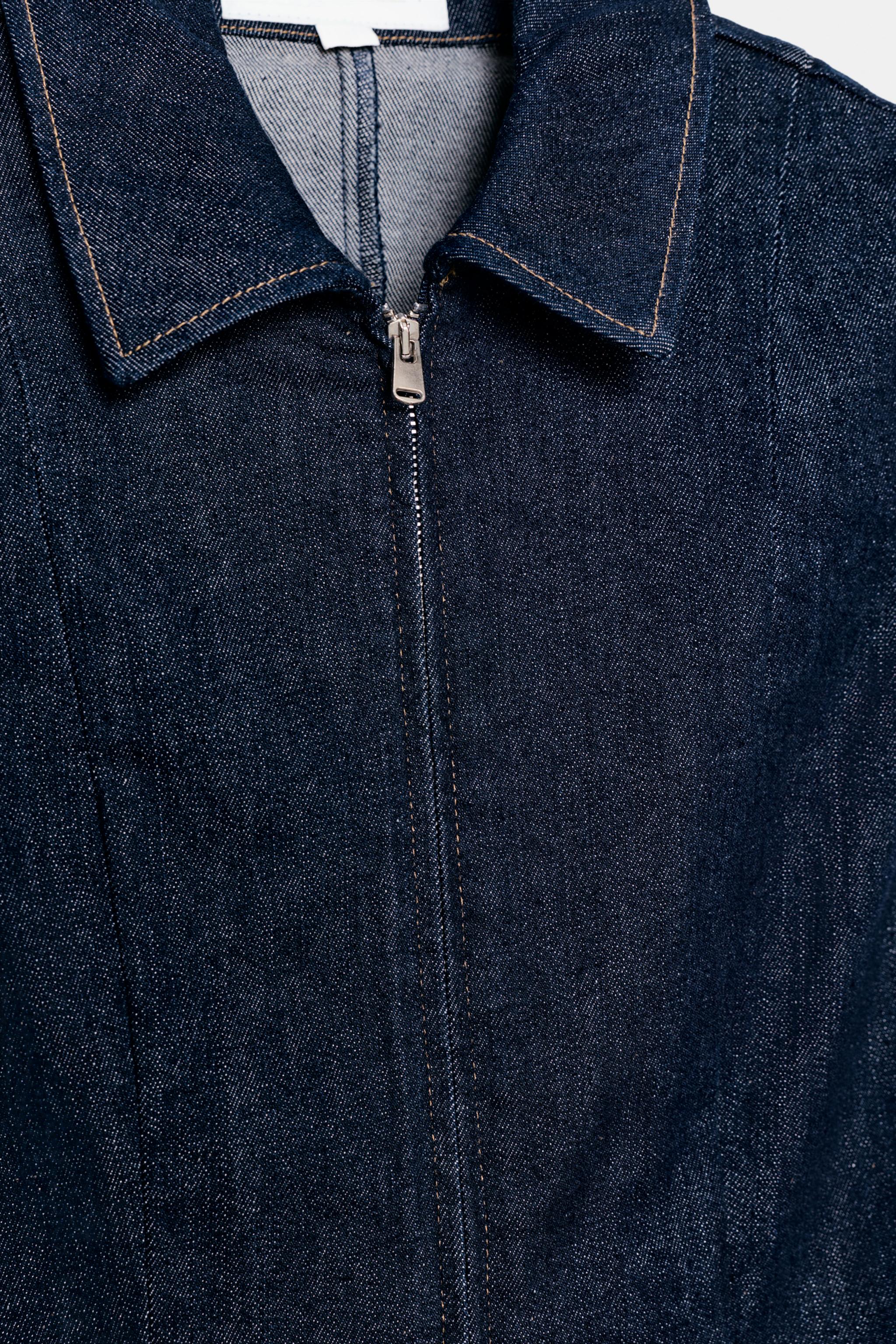 TRF SHORT DENIM DRESS