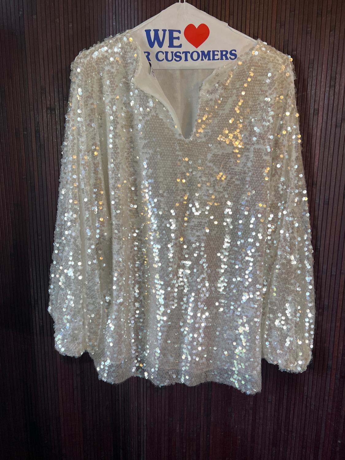SEQUIN BLOUSE - Image 2