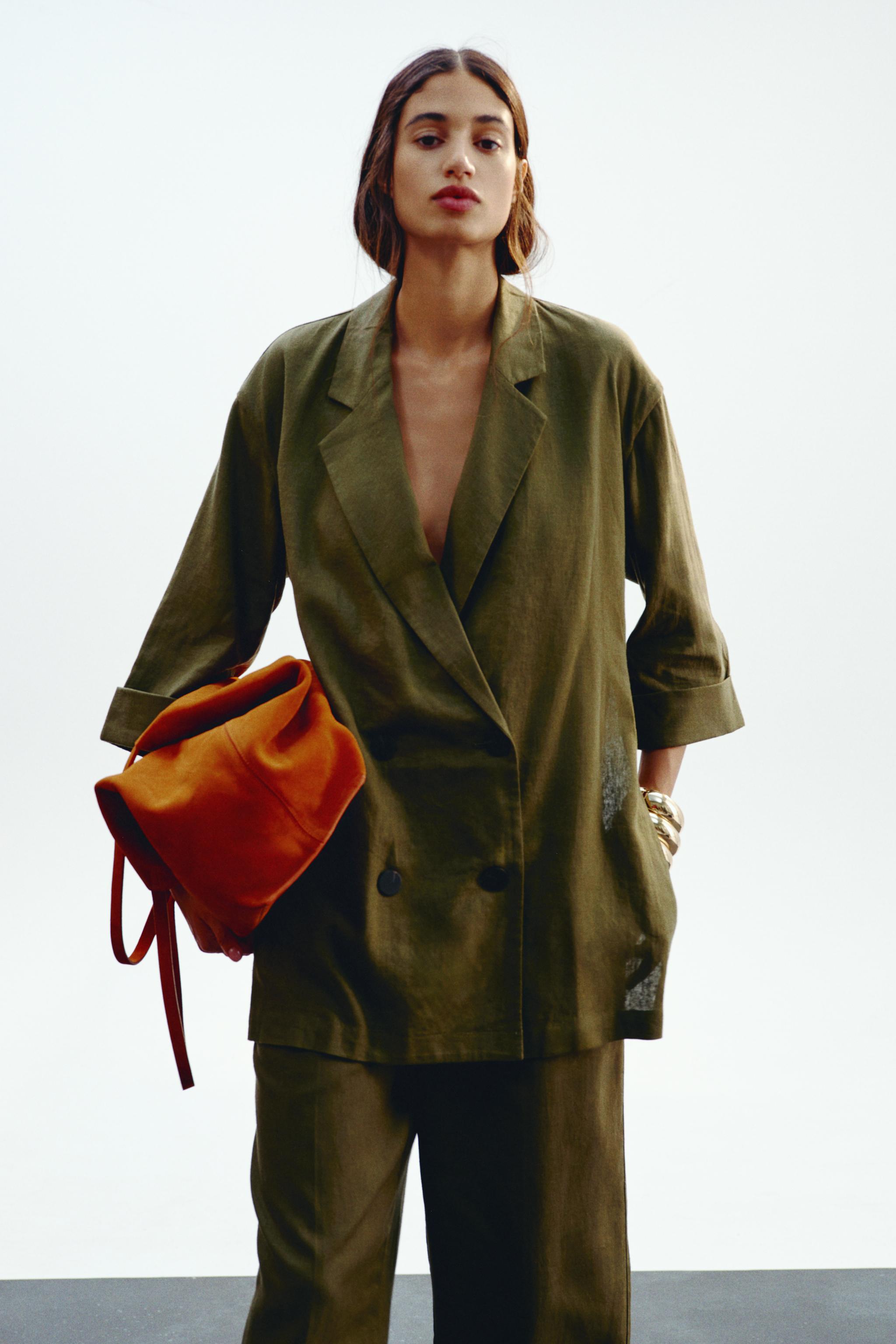リネンブレザー – レディース | ZARA 日本