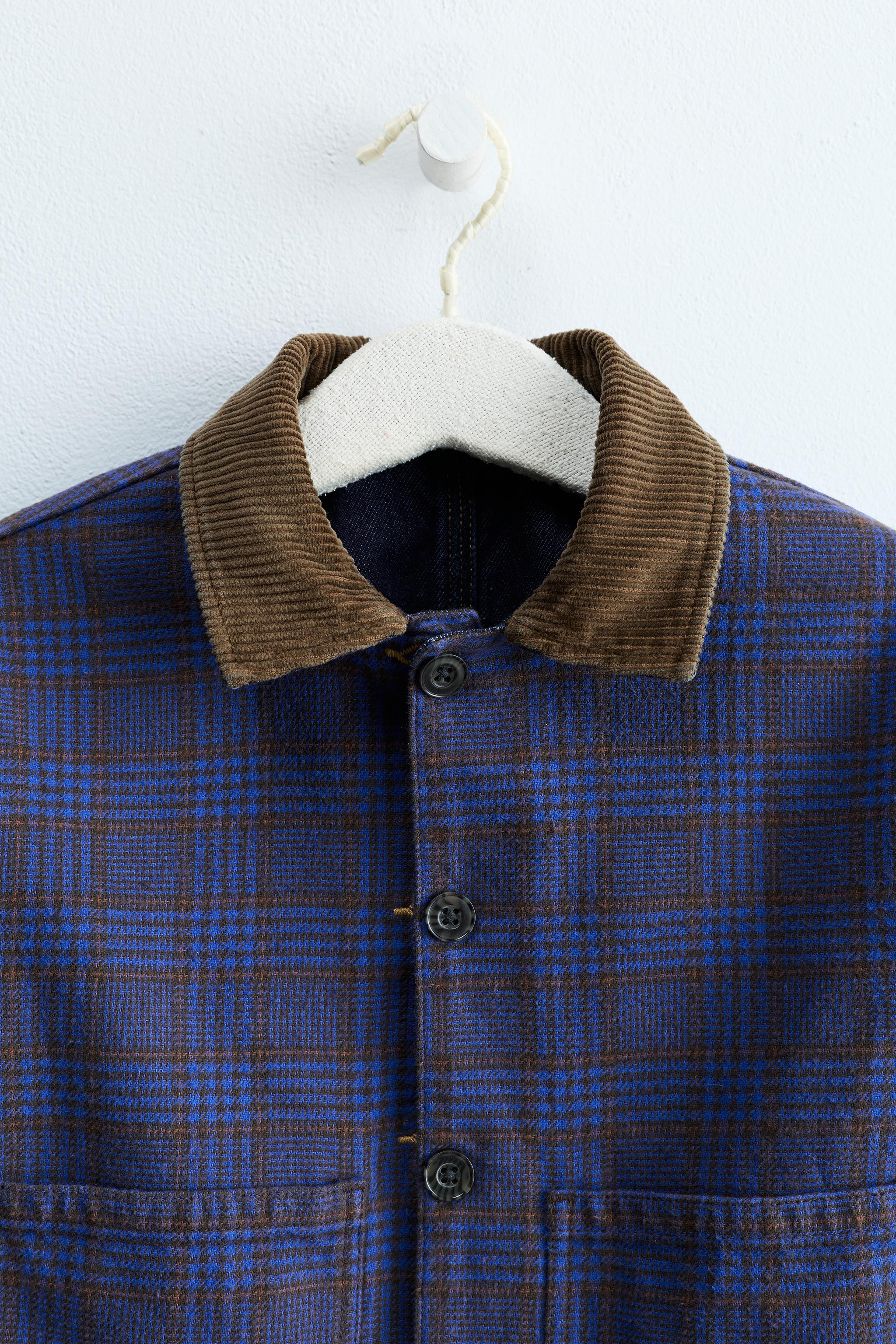 ZARA TIMELESS - REVERSIBLE DENIM JACKET