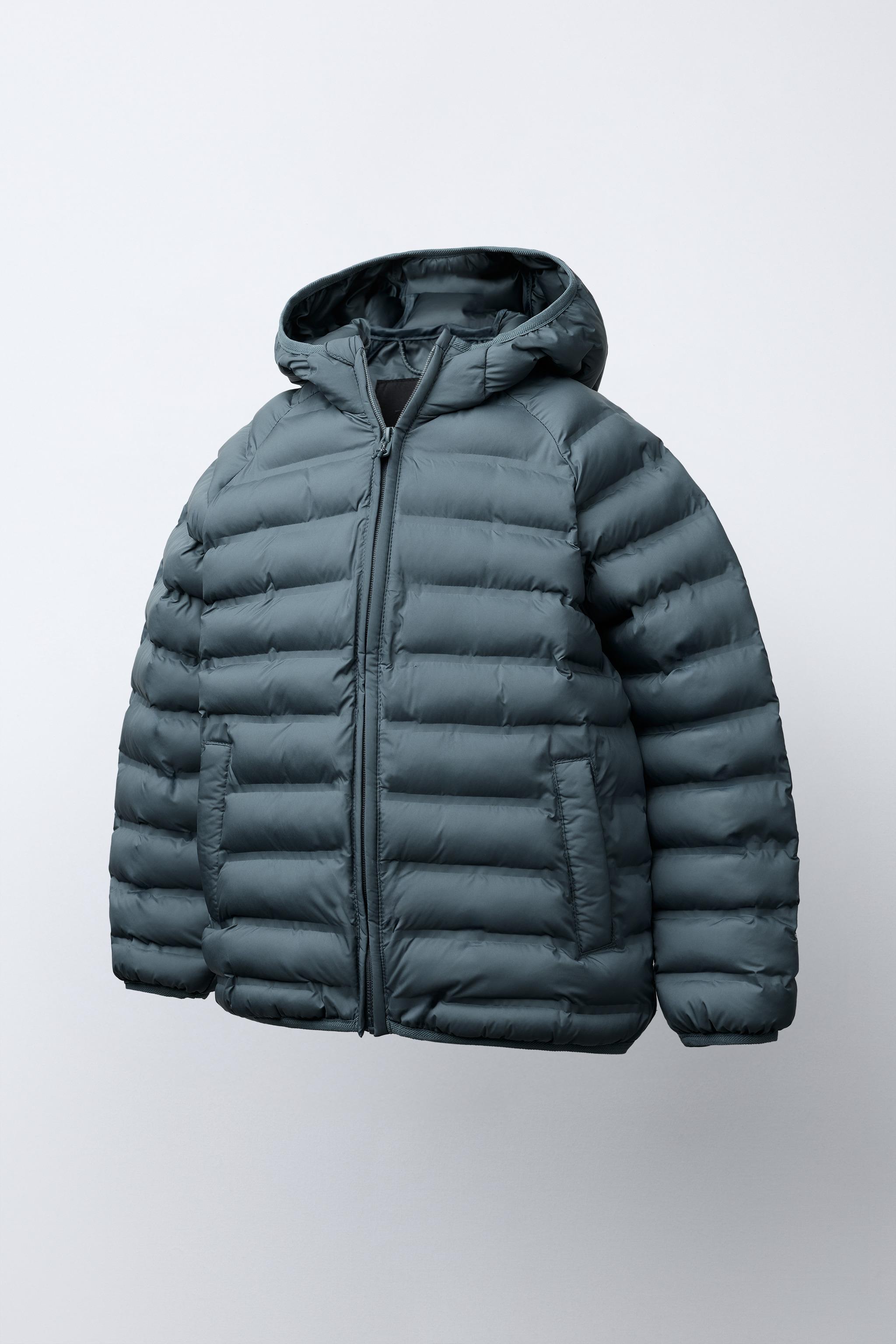 ULTRALIGHT WATER REPELLENT JACKET - Blue / Gray | ZARA United States