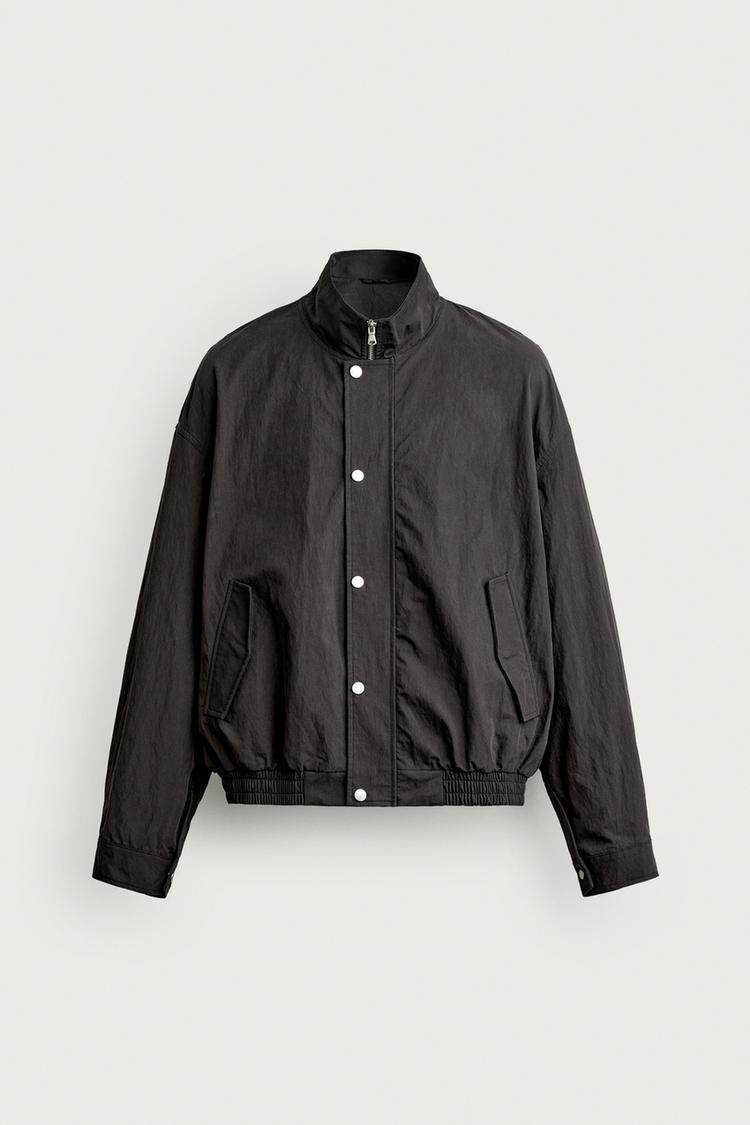 TECHNICAL CROPPED-FIT JACKET