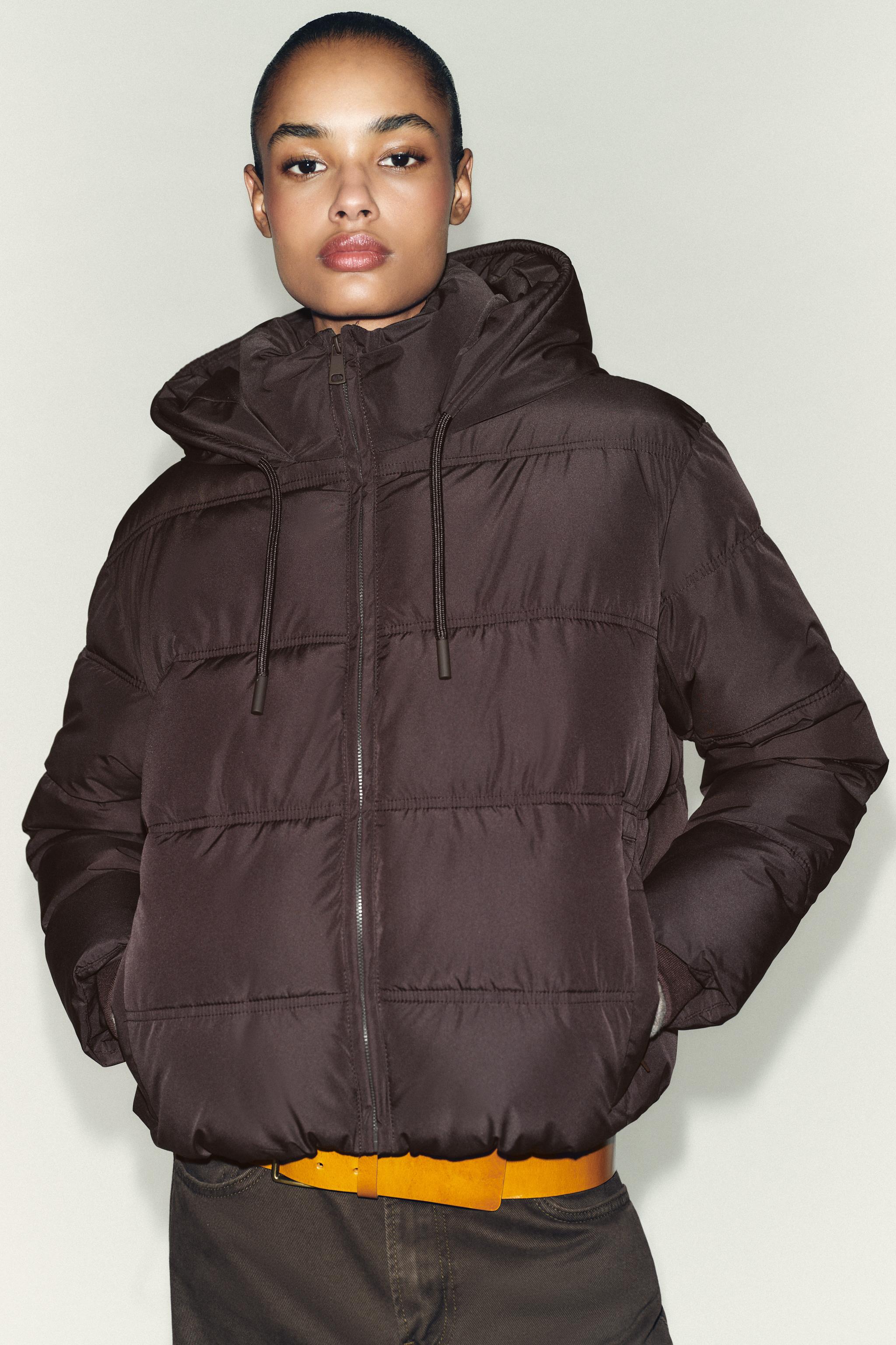 ANORAK MATELASSÉ COURT DÉPERLANT COUPE-VENT