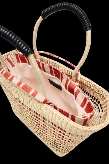 CAPAZO DOBLE TRENZADO - Beige claro de Zara