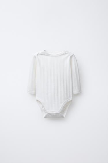 6 MONTHS-3 YEARS/ THREE-PACK OF LONG SLEEVE BODYSUITS - Multicoloured by Zara - Image 1