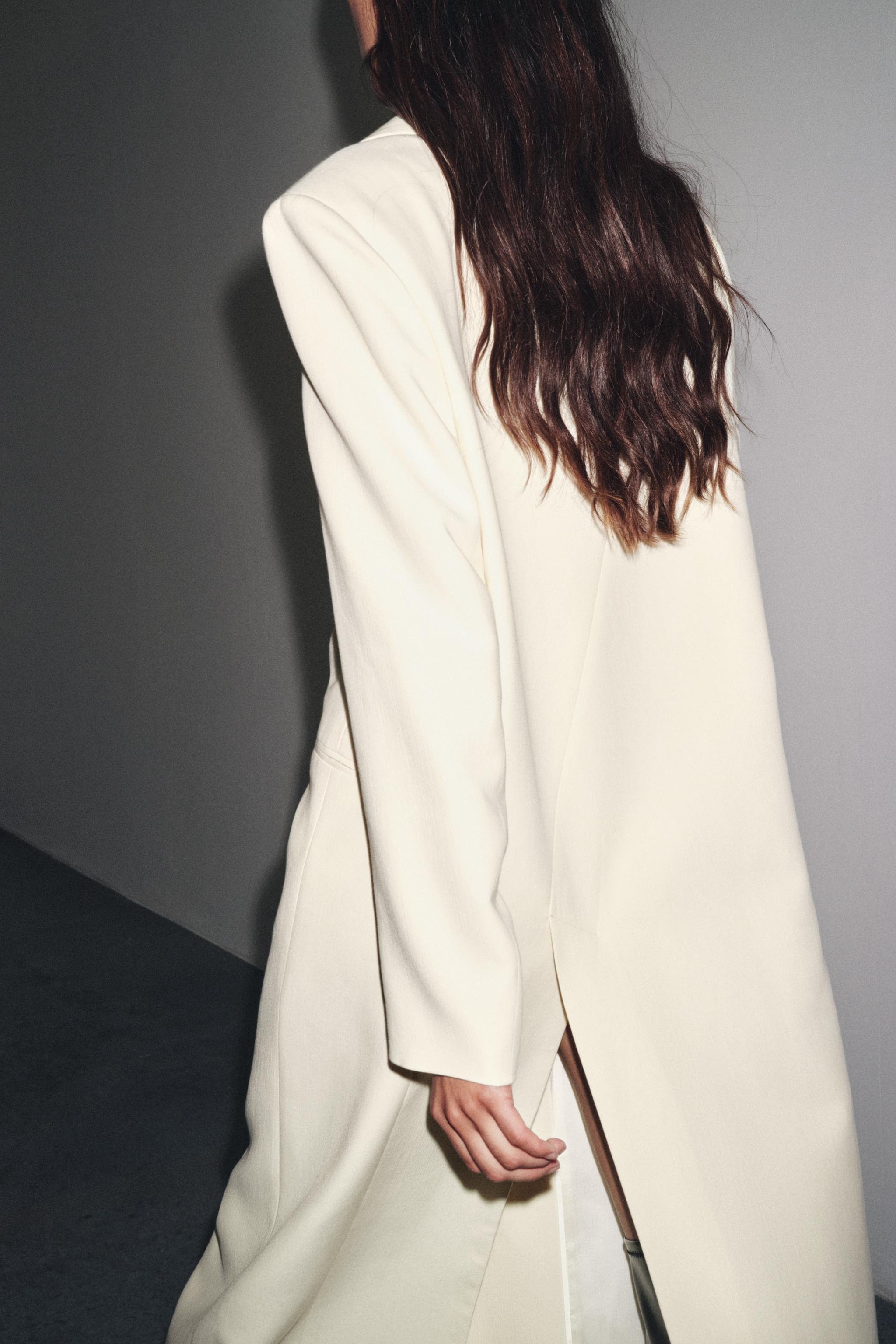 ★ZARA★ ZW COLLECTION FROCK COAT ZW COLLECTION FROCK COAT - Oyster-white | ZARA United States