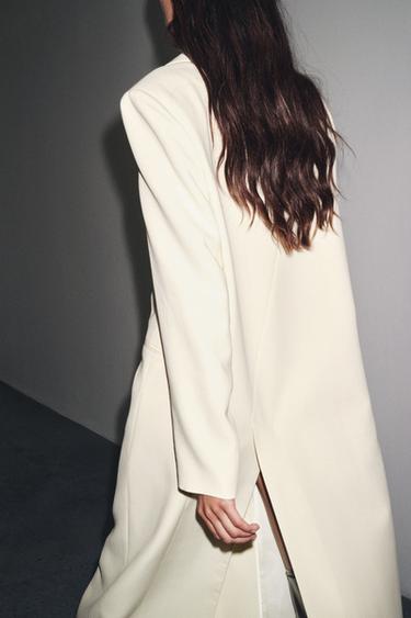 ZW COLLECTION LIMITED EDITION FROCK COAT - Ecru by Zara - Image 3