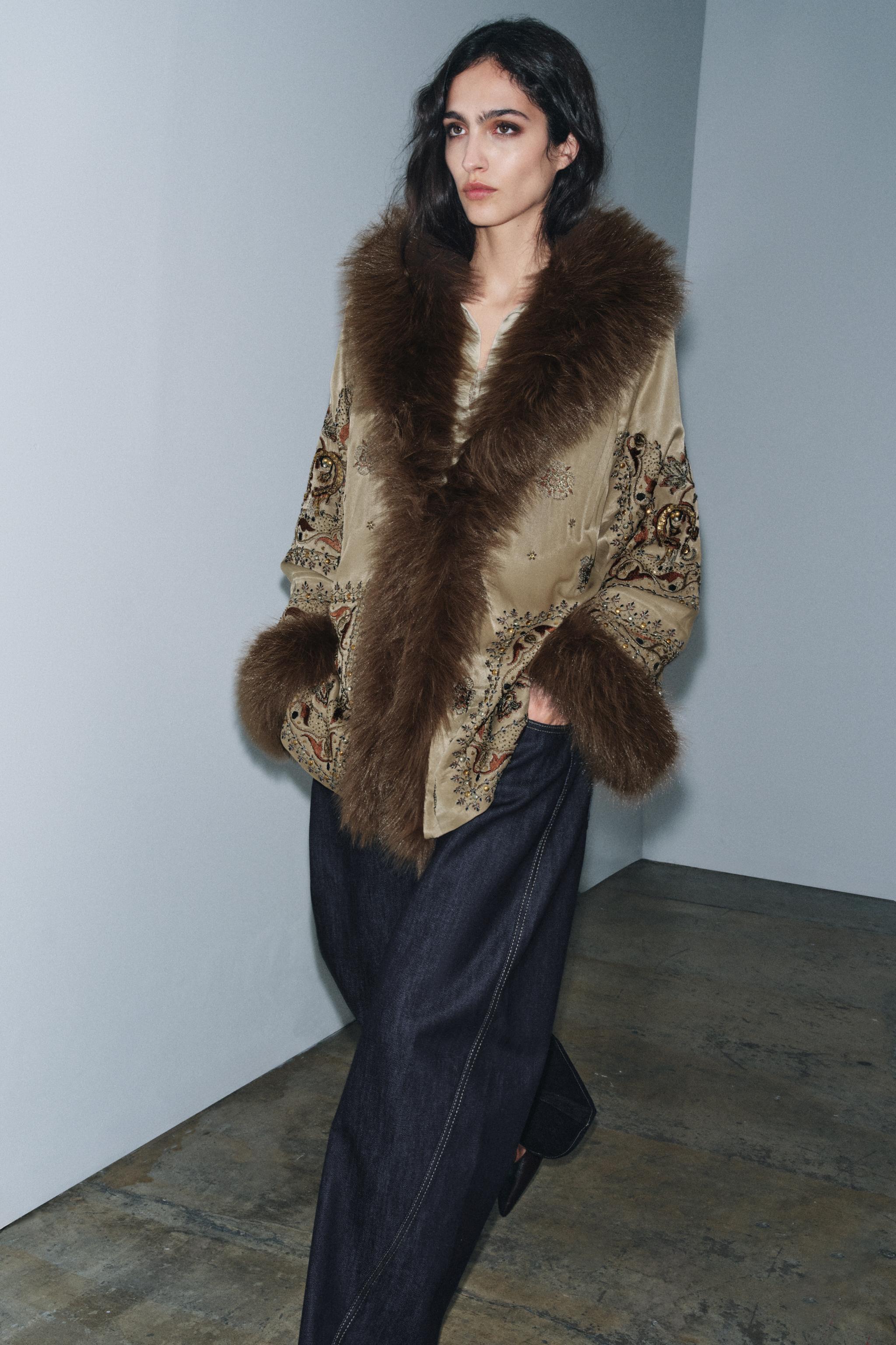 EMBROIDERED KIMONO ZW COLLECTION LIMITED EDITION