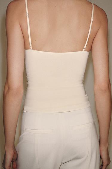 TOP EN MÉLANGE DE POLYAMIDE - Bis de Zara - Image 2