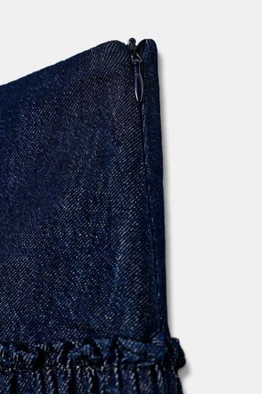 FLARED SKORT - Blue by Zara - Image 7