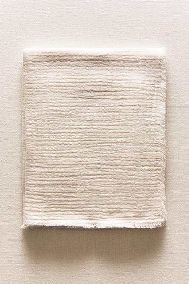 CHILDREN'S MUSLIN BLANKET - Cream by Zara