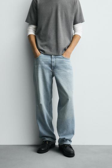 BAGGY FIT JEANS © OTIS KWAME KYE QUAICOE - Light blue by Zara