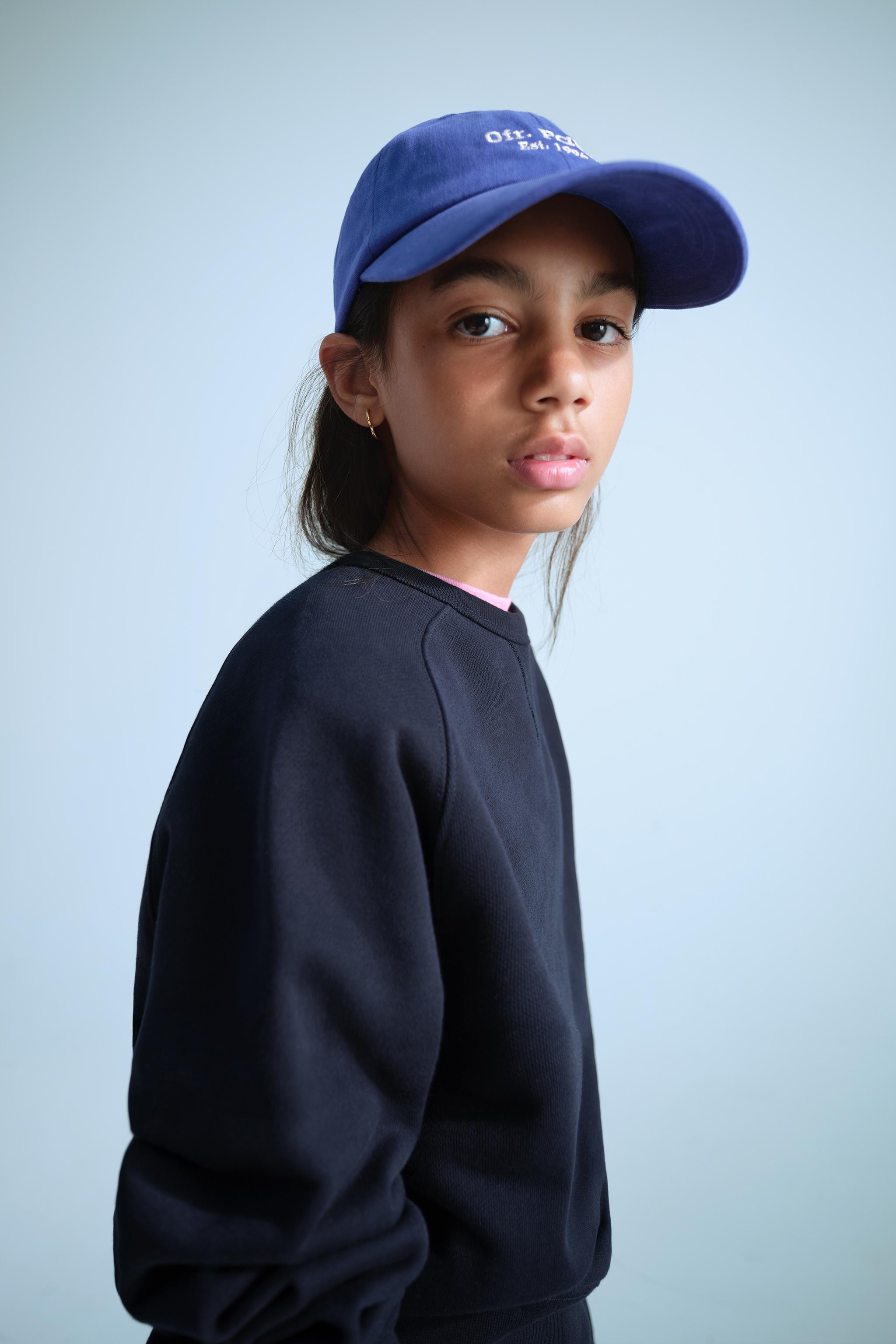 0FR. PARIS X ZARA EMBROIDERED TEXT SWEATSHIRT