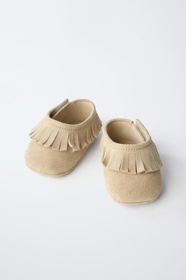 CHAUSSURES CUIR - Marron sable de Zara - Image 2