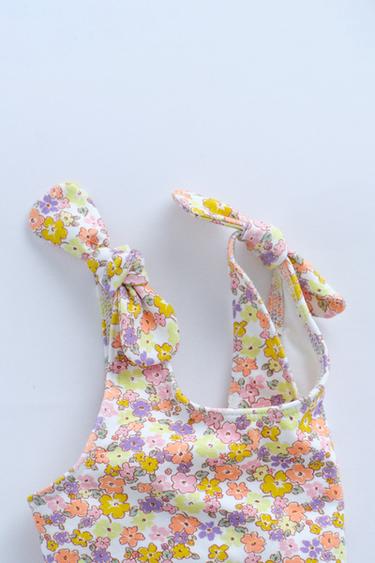 TIMELESZ - FLORAL PRINT SWIMSUIT - Multicoloured by Zara - Image 2