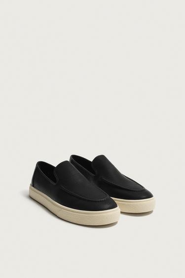 MOCASÍN CASUAL - Negro de Zara