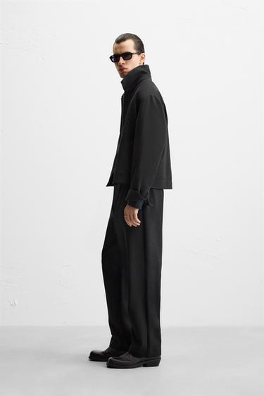 REGULAR FIT TROUSERS - Black by Zara - Image 3