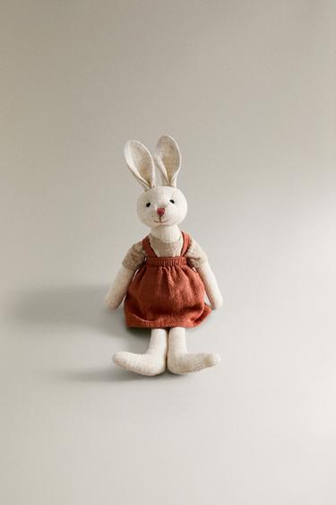 CHILDREN'S BUNNY SOFT TOY - Multicoloured by Zara