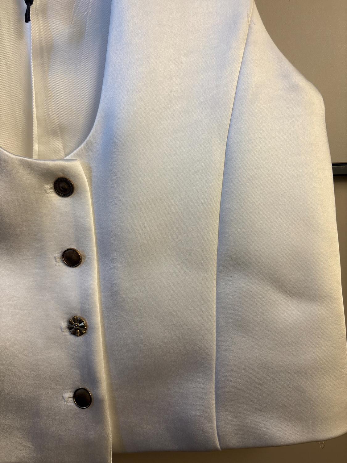 ZW COLLECTION SATIN WAISTCOAT - Image 5