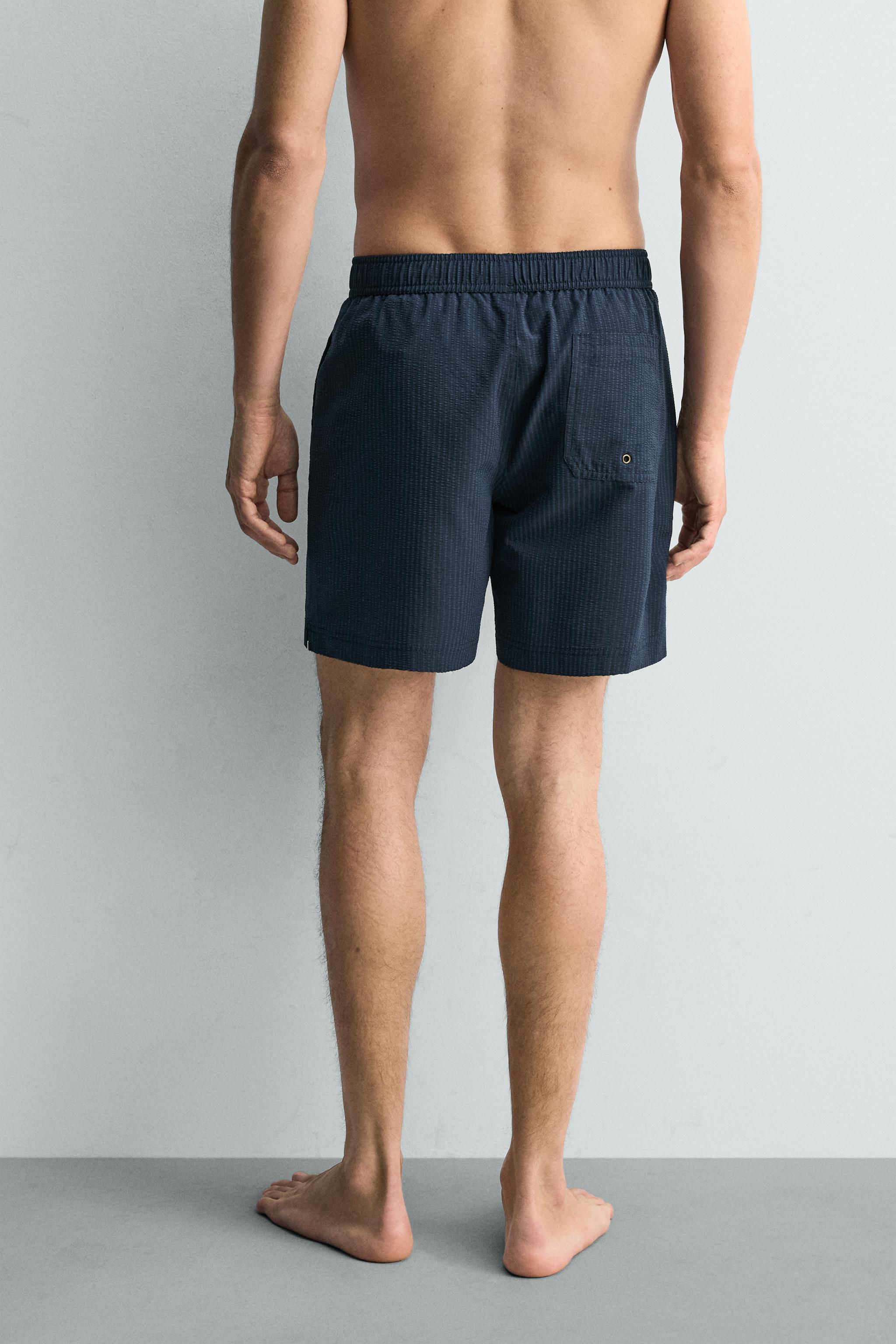 MAILLOT DE BAIN LONG EN SEERSUCKER